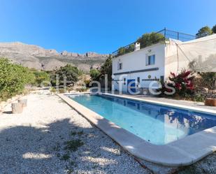 Exterior view of House or chalet to rent in Altea  with Air Conditioner and Swimming Pool