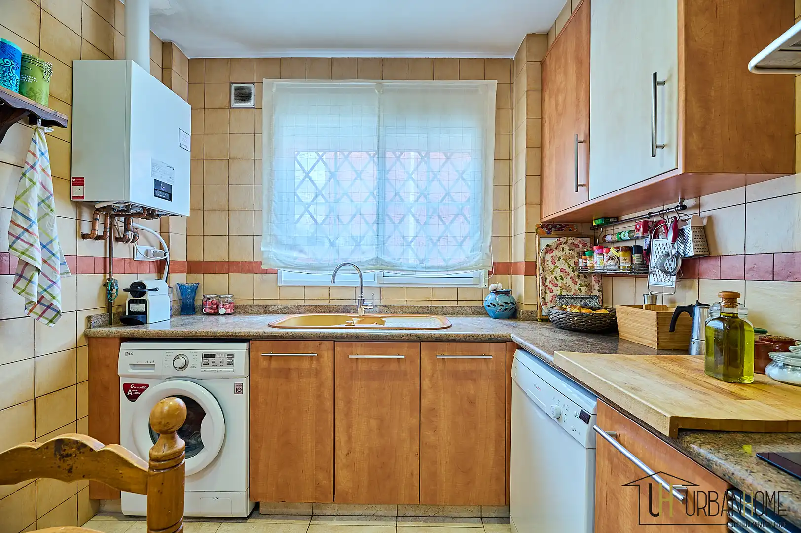 Cocina de Casa adosada en venta en Rocafort con Aire acondicionado, Calefacción y Balcón