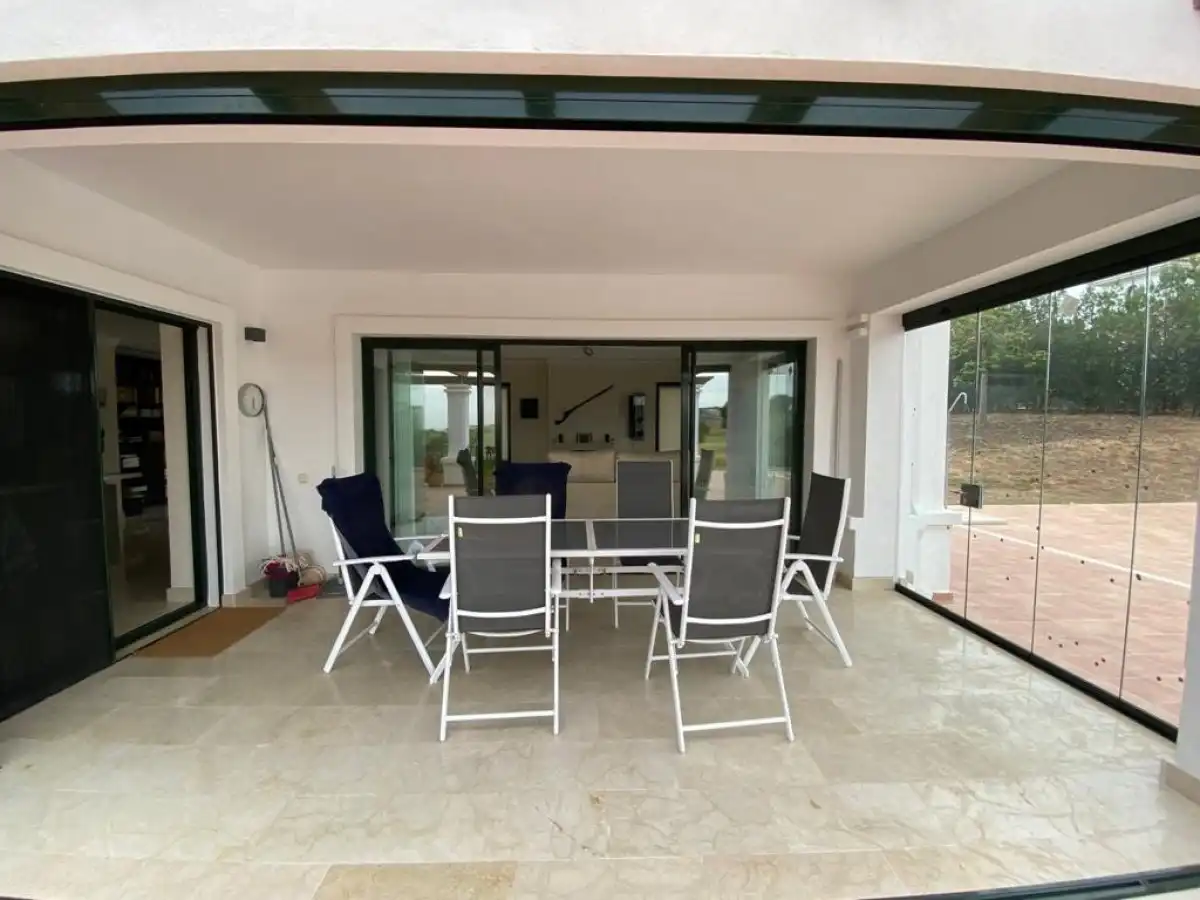 Terrassa de Casa o xalet en venda en Arcos de la Frontera amb Aire condicionat, Calefacció i Jardí privat
