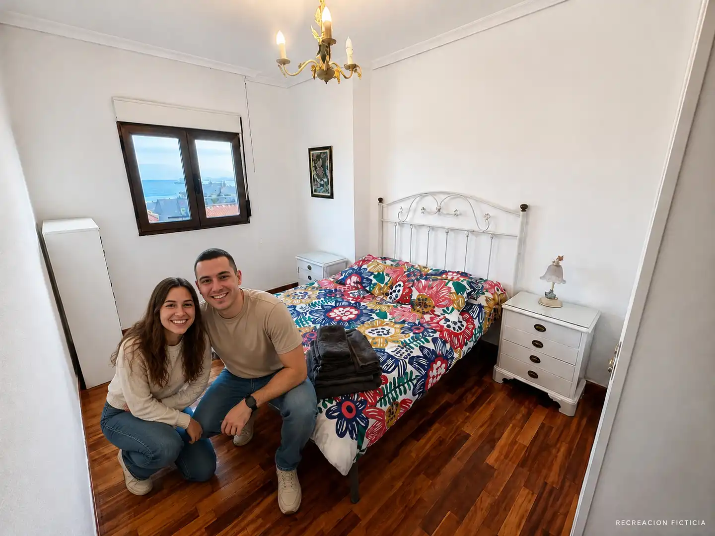 Habitación de Piso de alquiler en Santander con Amueblado y Horno