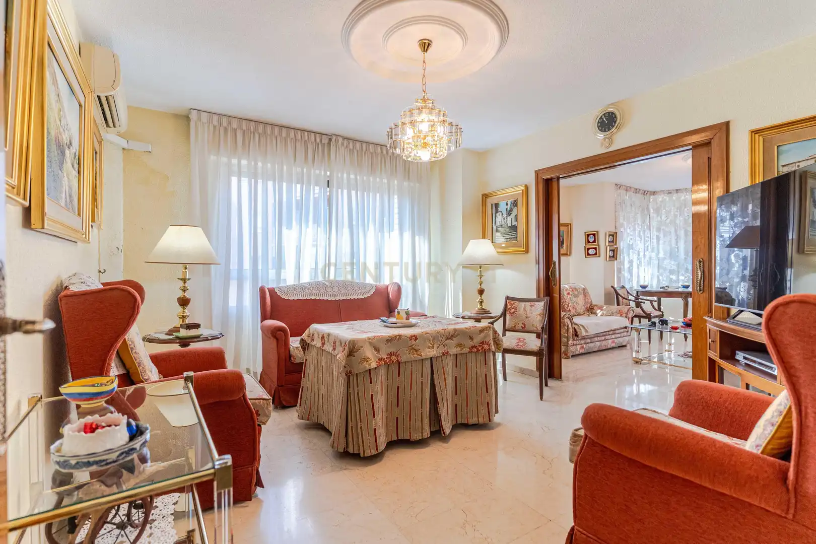 Sala de estar de Piso en venta en Granada con Trastero y Balcón