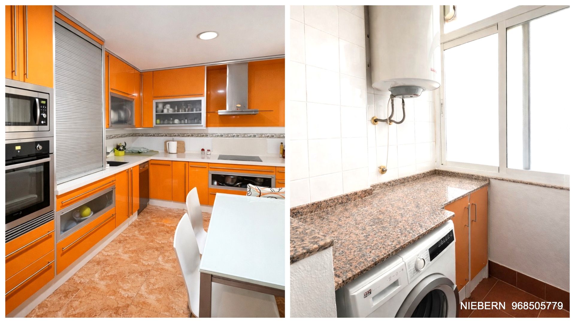 Cuina de Pis en venda en Cartagena amb Aire condicionat, Moblat i Balcó