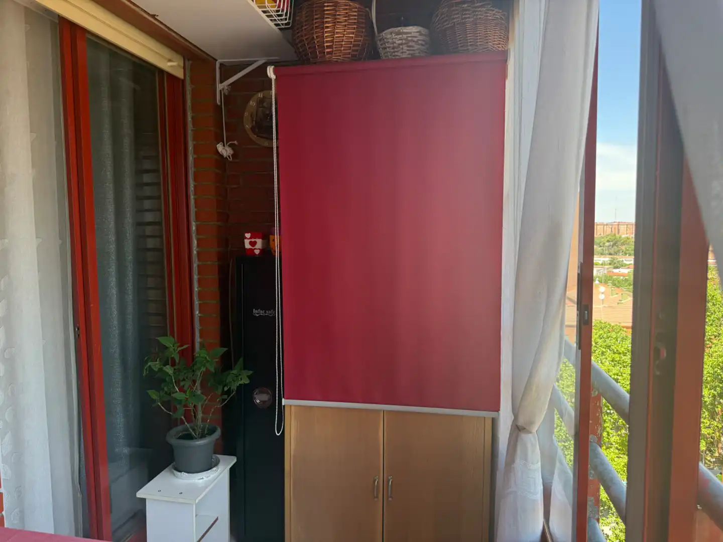 Balcony of Flat for sale in Madrid  with Heating, Terrace and Furnished