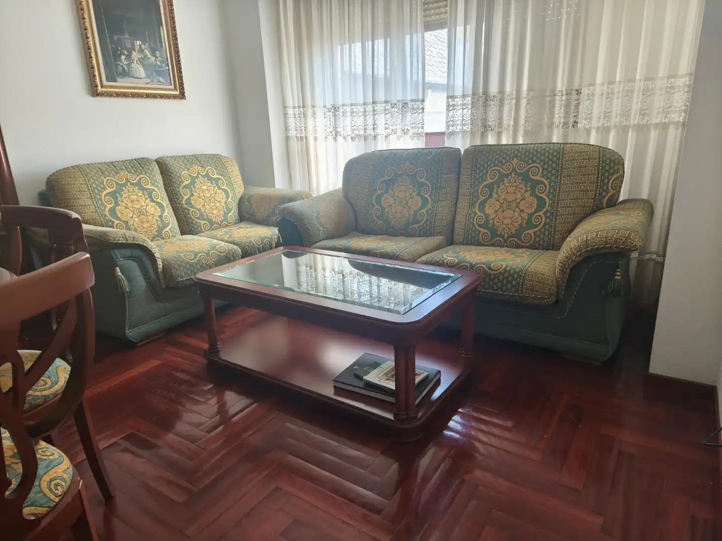 Sala de estar de Piso de alquiler en Lugo con Calefacción, Terraza y Trastero