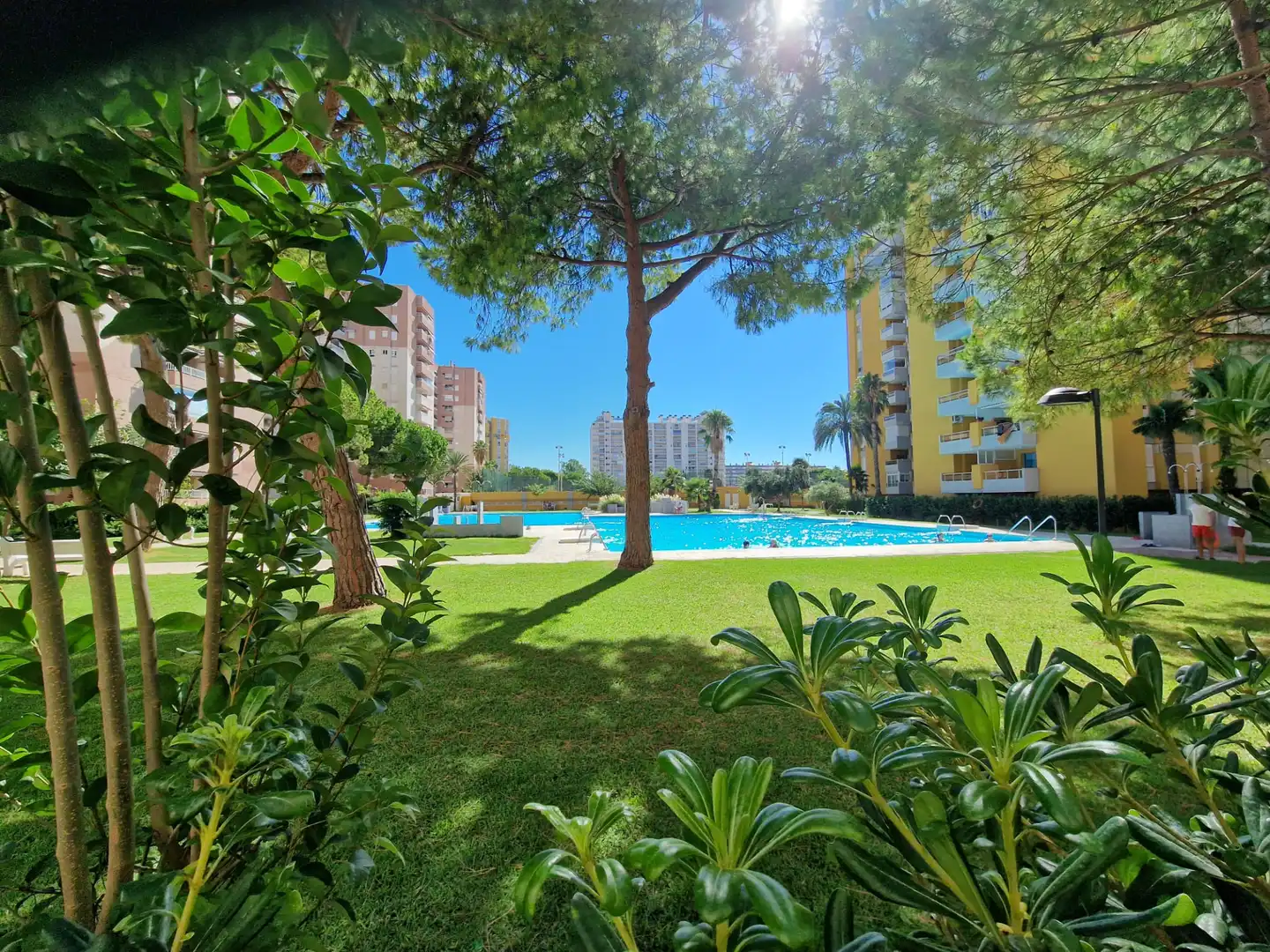 Jardín de Apartamento en venta en Canet d'En Berenguer con Terraza, Amueblado y Piscina comunitaria