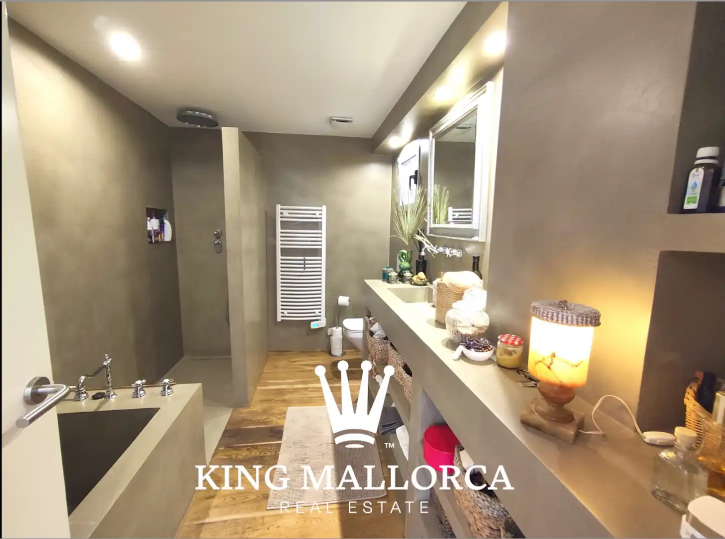 Badezimmer von Wohnungen zur Miete in Calvià mit Klimaanlage, Heizung und Terrasse