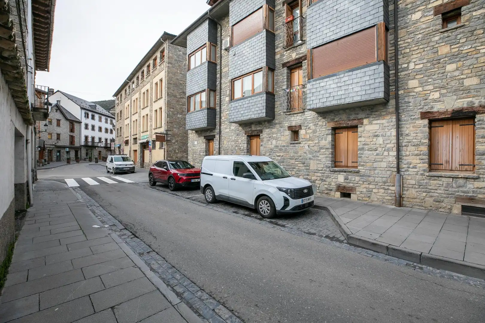Exterior view of Flat for sale in Biescas  with Heating and Furnished