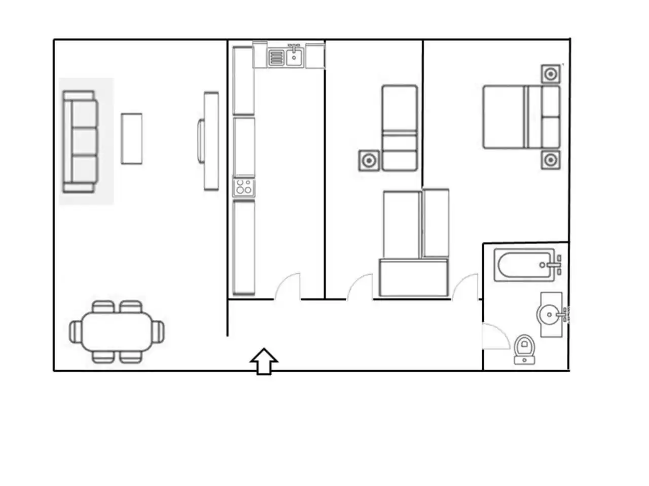 Wohnung zur Miete in Calle doctor manzanares, Puerta de Murcia - Colegios