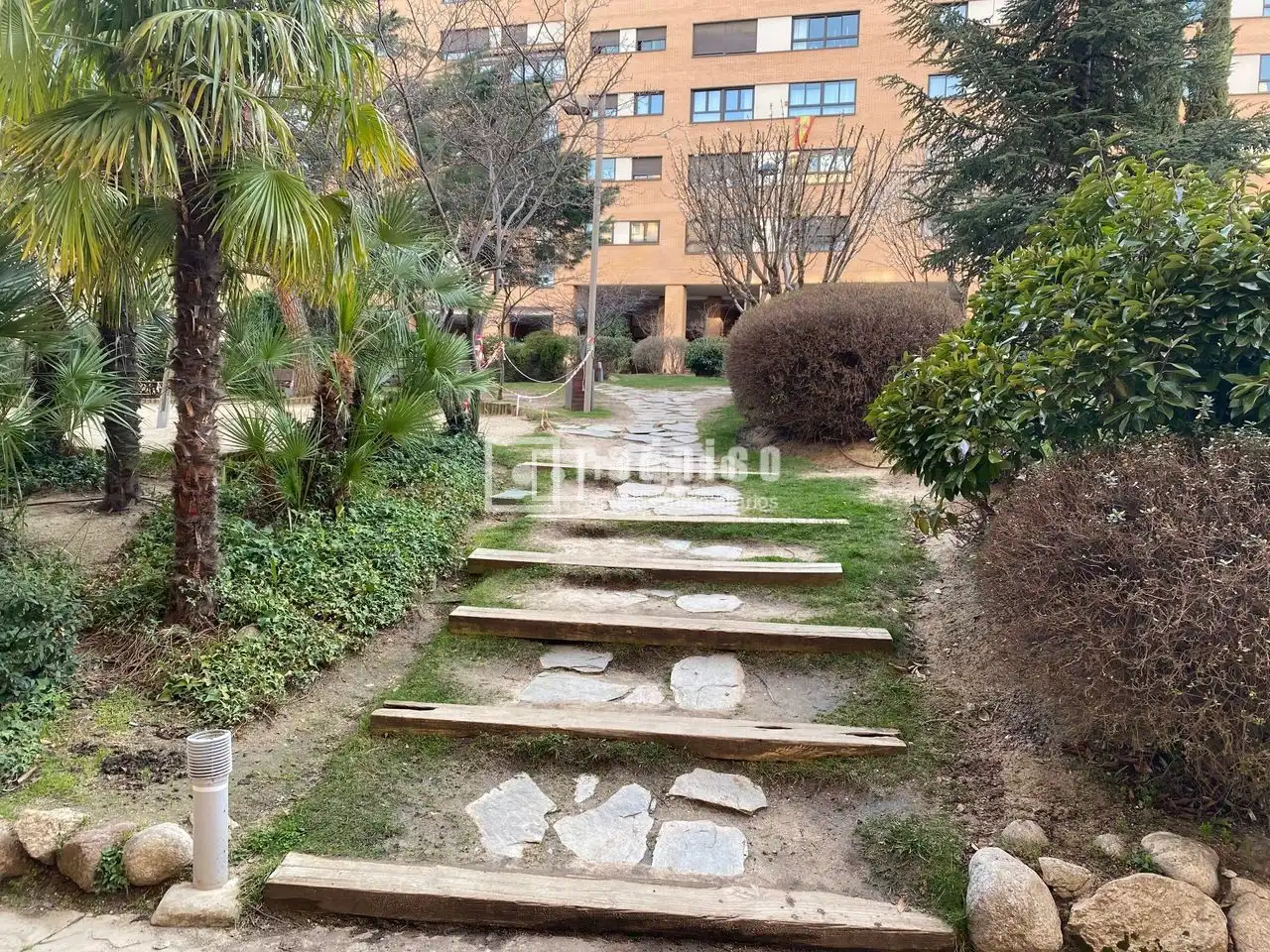 Jardín de Piso de alquiler en Madrid con Aire acondicionado, Calefacción y Jardín privado