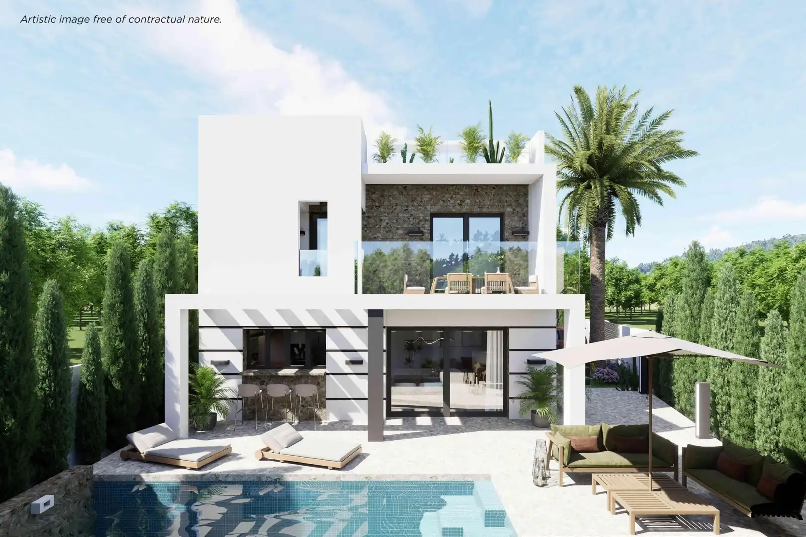 Villa mit Pool zum Verkauf in Centro