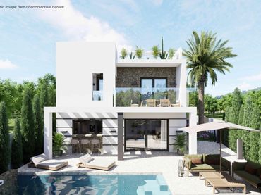 Chalet con piscina en venta en Centro