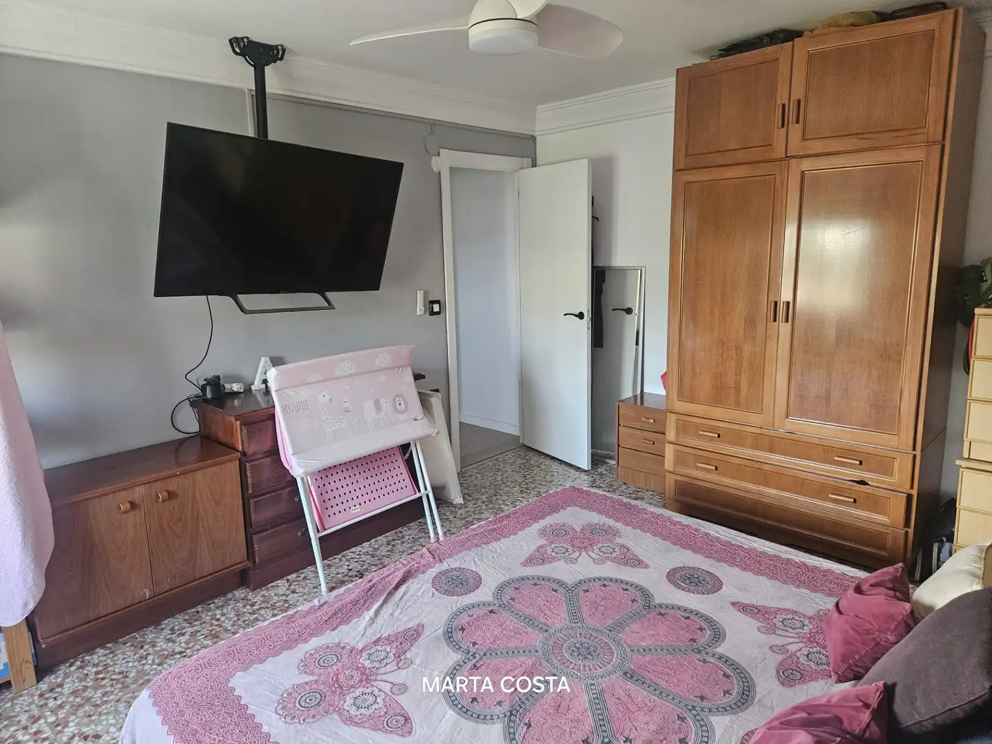 Bedroom of Flat for sale in La Font d'en Carròs  with Storage room, Furnished and Oven