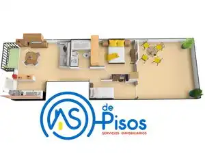 Flat for rent in Zaragoza  with Air Conditioner, Heating and Terrace