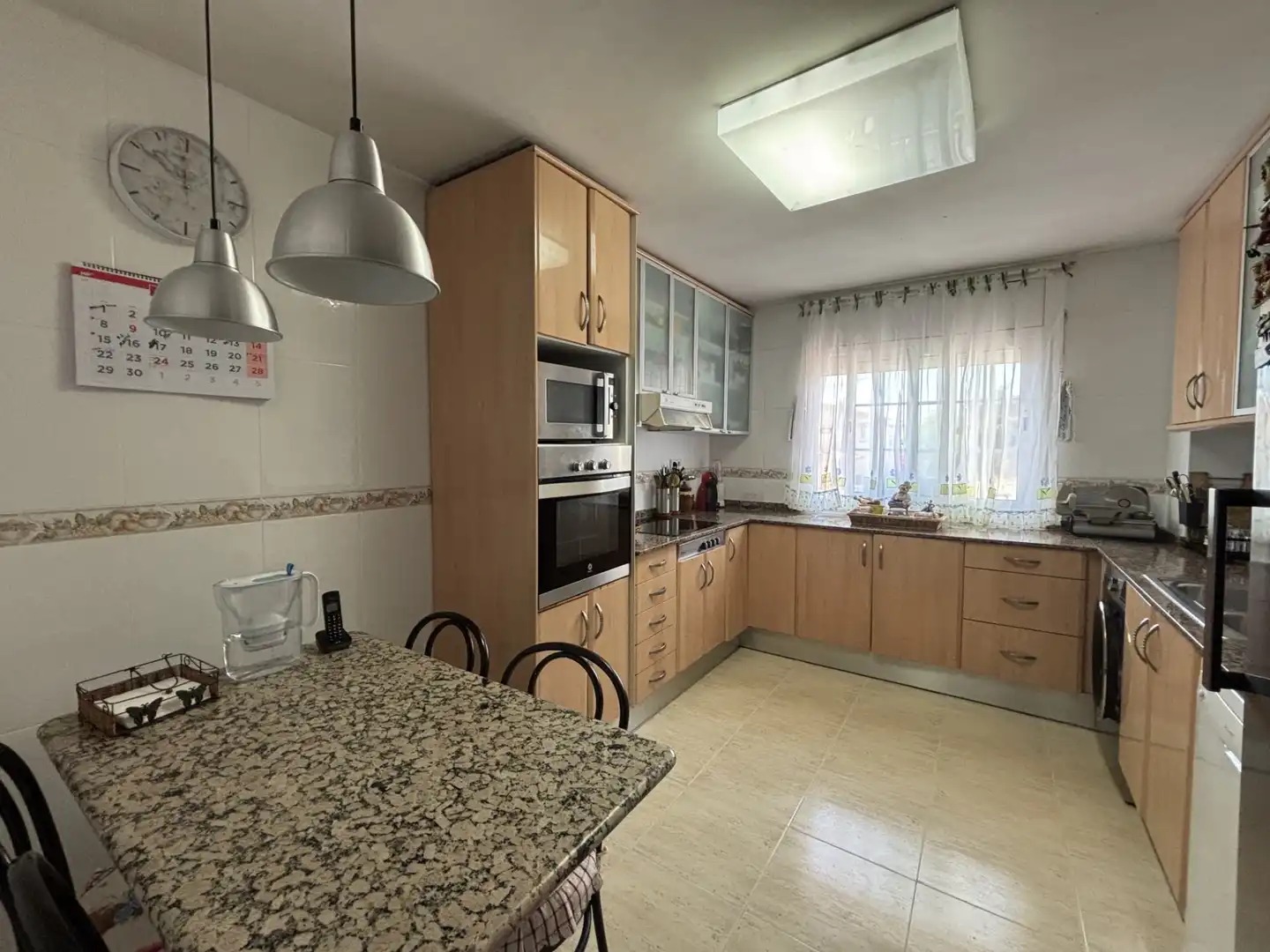 Küche von Haus oder Chalet zum Verkauf in Caldes de Montbui mit Klimaanlage, Heizung und Privatgarten