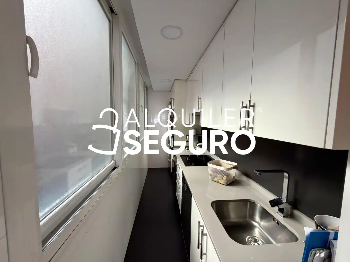 Kitchen of Flat for rent in Leganés  with Air Conditioner, Heating and Terrace