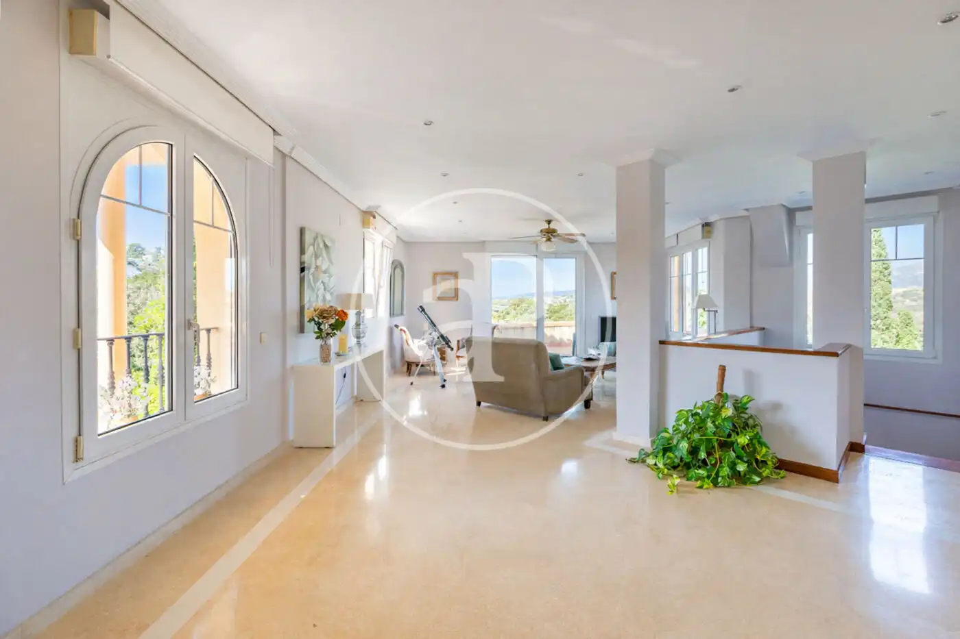 Living room of Houses for sale in Venturada  with Heating, Private garden and Terrace