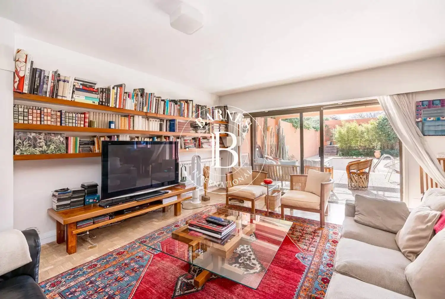 Living room of Detached homes for sale in Madrid  with Heating, Private garden and Terrace