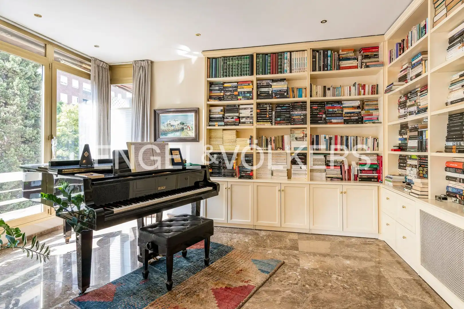 Living room of Flat for sale in Barcelona  with Air Conditioner, Heating and Private garden