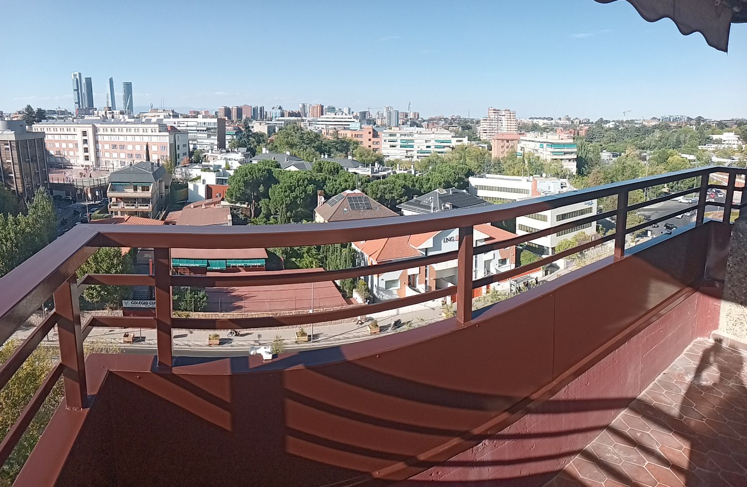 Terrace of Flat to rent in  Madrid Capital  with Air Conditioner, Heating and Terrace
