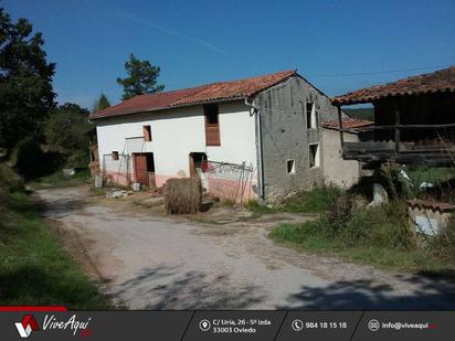 Vista exterior de Casa o xalet en venda en Siero amb Jardí privat, Terrassa i Traster
