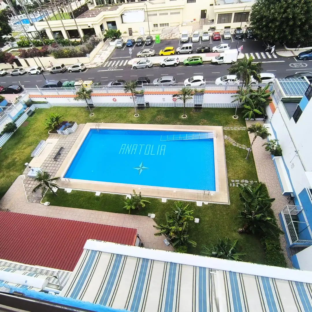 Piscina de Piso de alquiler en Puerto de la Cruz con Amueblado