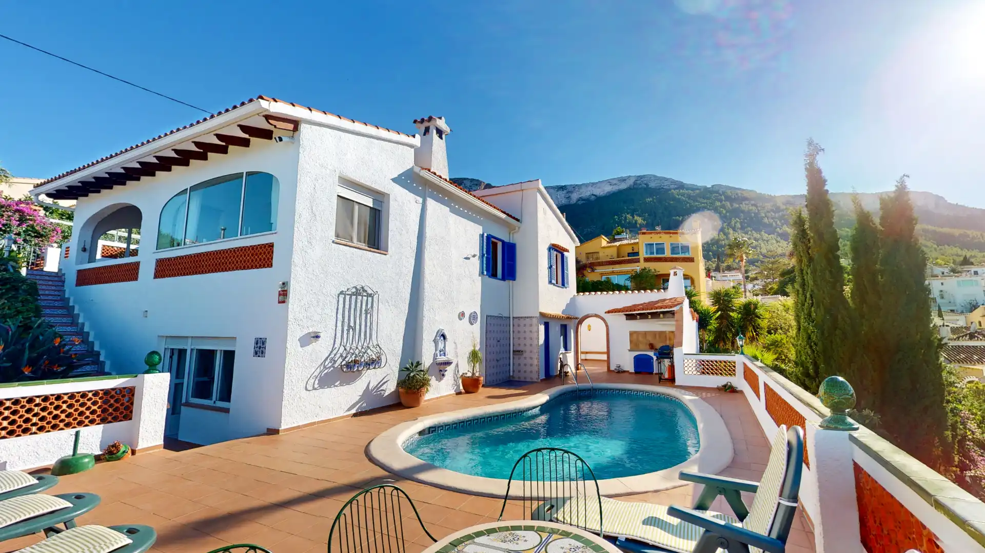 Vista exterior de Casa o chalet de alquiler en Dénia con Aire acondicionado, Calefacción y Terraza