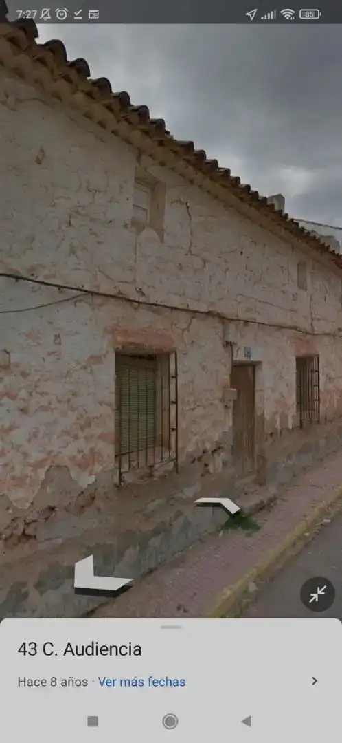 Vista exterior de Casa adosada en venda en Montiel