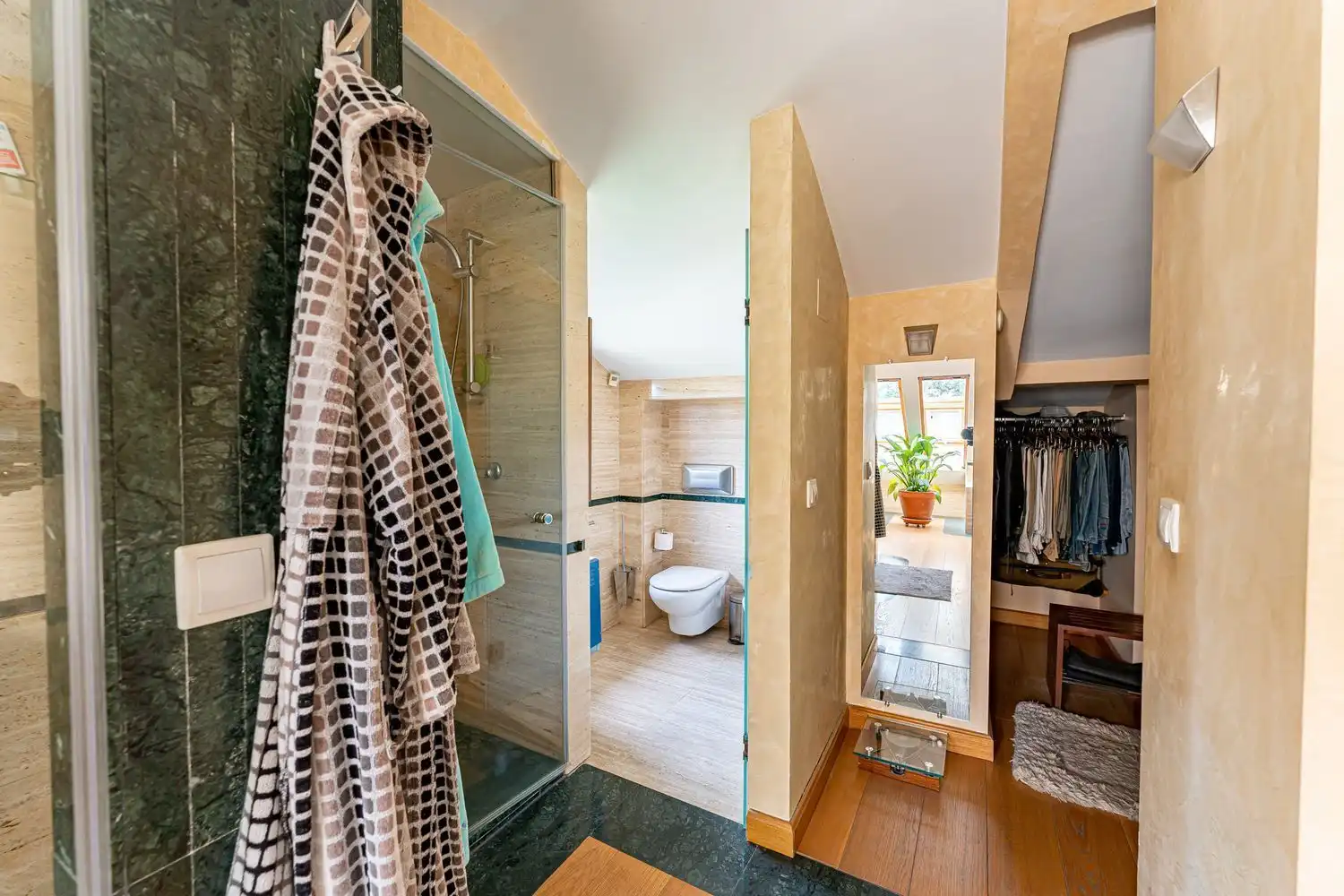 Baño de Casa o chalet en venta en Nuevo Baztán con Aire acondicionado, Jardín privado y Terraza