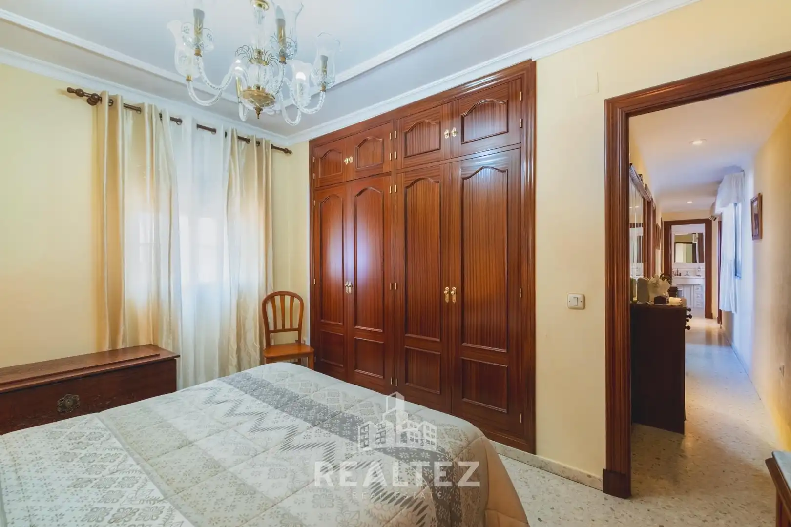 Bedroom of Flat for sale in Sanlúcar de Barrameda  with Air Conditioner, Heating and Balcony