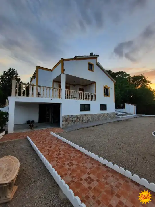 Vista exterior de Finca rústica en venda en Lorca amb Piscina i Balcó