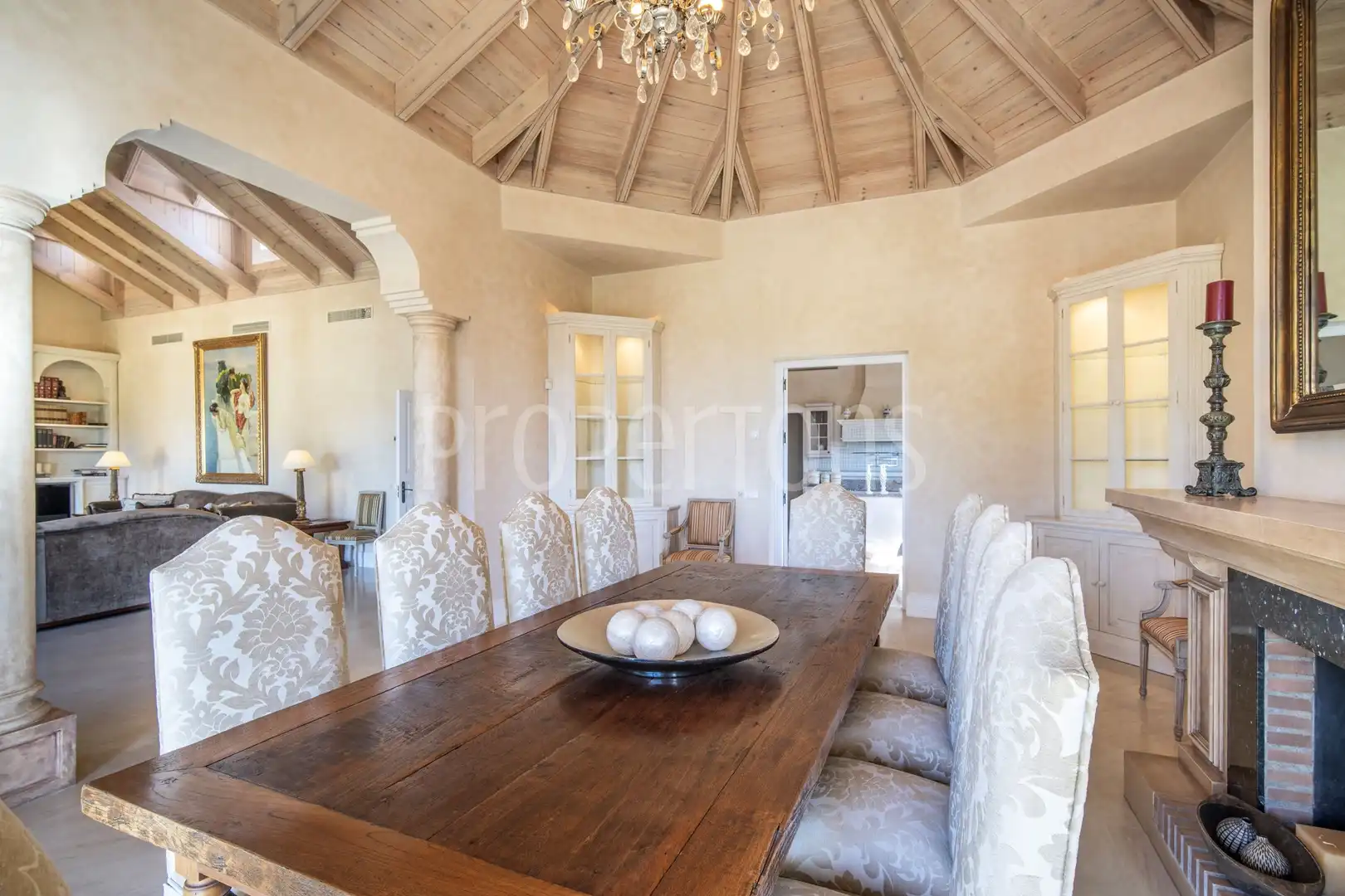 Dining room of Houses for sale in Marbella