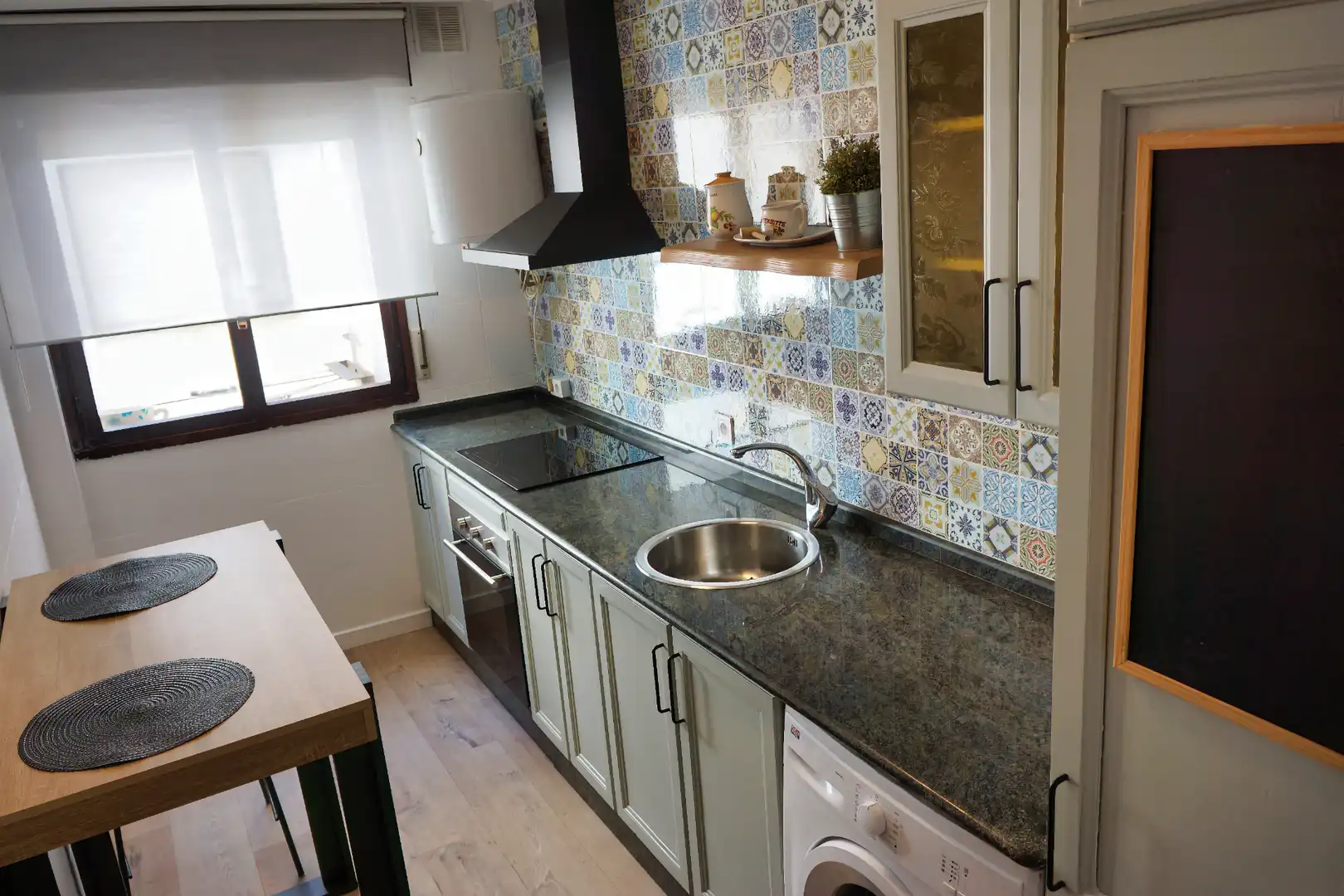 Kitchen of Flat for sale in Corvera de Asturias  with Parquet flooring, Storage room and Furnished