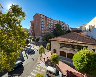 Exterior view of Flat to rent in Valladolid Capital  with Heating, Parquet flooring and Furnished