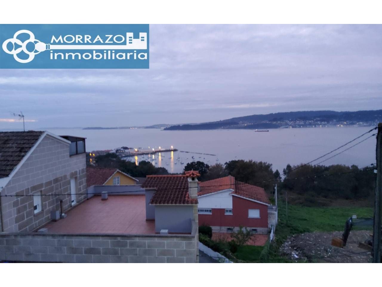 Exterior view of Flat for sale in Marín  with Heating