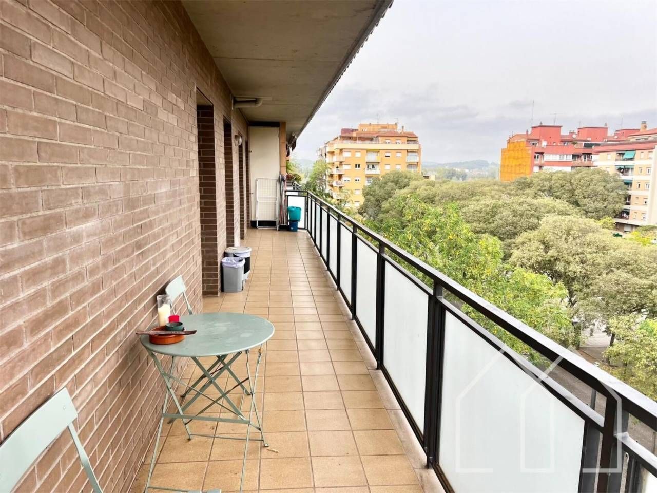 Terrace of Duplex for sale in Girona Capital  with Air Conditioner and Heating