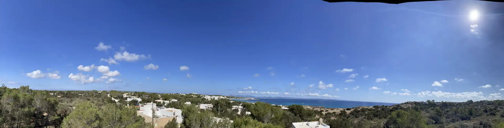 Vista exterior de Casa o xalet en venda en Formentera amb Jardí privat, Terrassa i Piscina