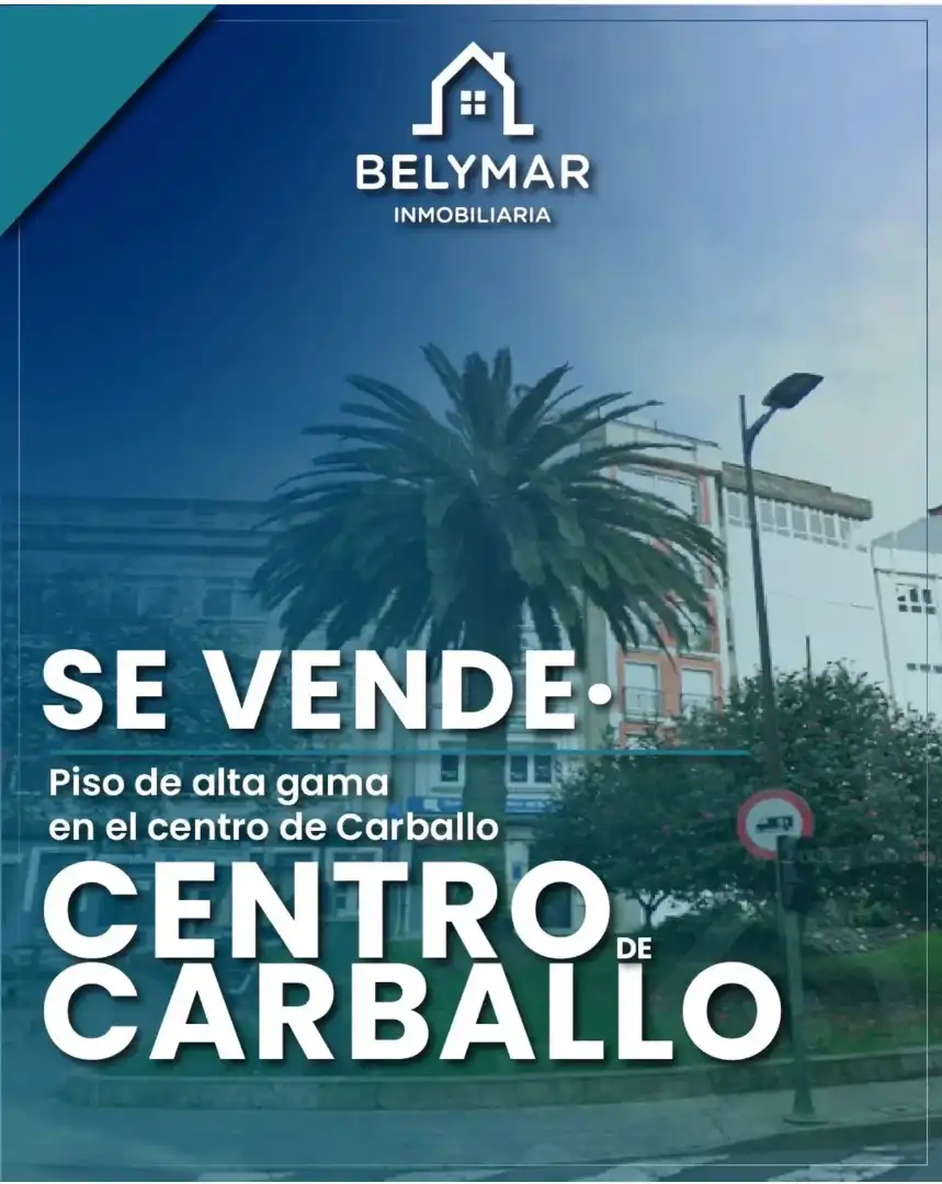 Exterior view of Flat for sale in Carballo  with Heating, Parquet flooring and Terrace