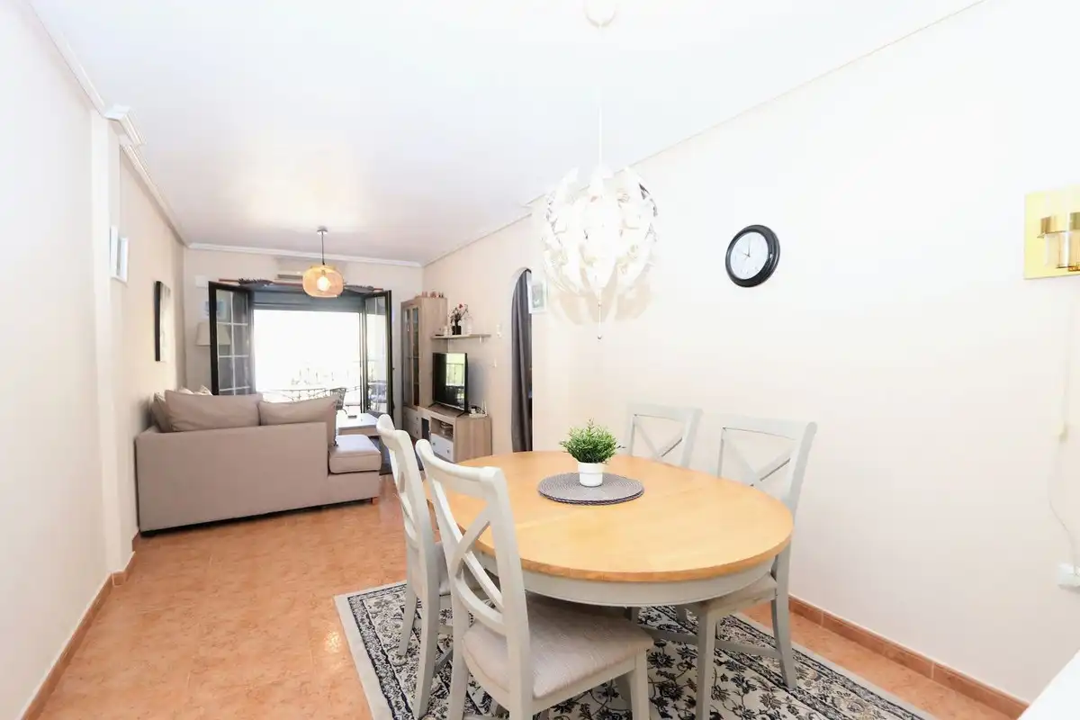 Comedor de Apartamento en venta en Los Alcázares con Aire acondicionado y Terraza