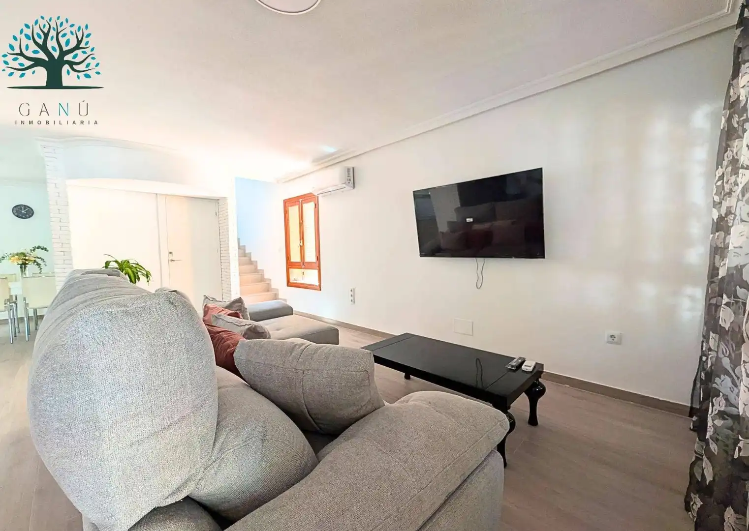 Wohnzimmer von Maisonette zum Verkauf in Totana mit Klimaanlage, Privatgarten und Terrasse