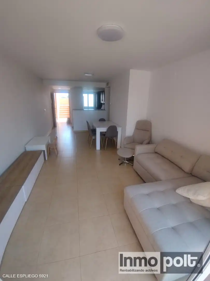 Sala d'estar de Pis en venda en Torre-Pacheco amb Aire condicionat, Jardí privat i Terrassa