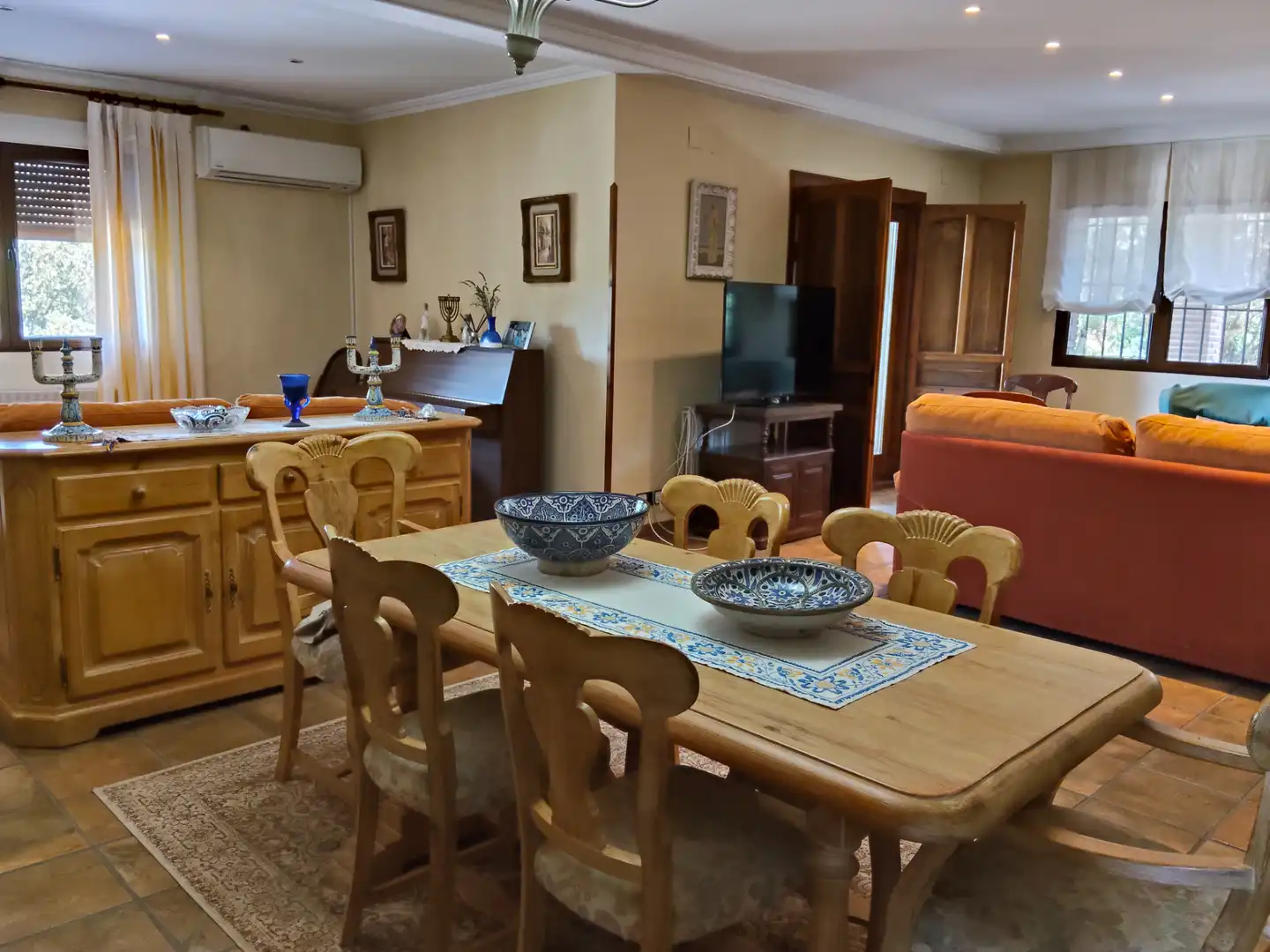 Dining room of Houses for sale in Toledo  with Air Conditioner, Heating and Private garden