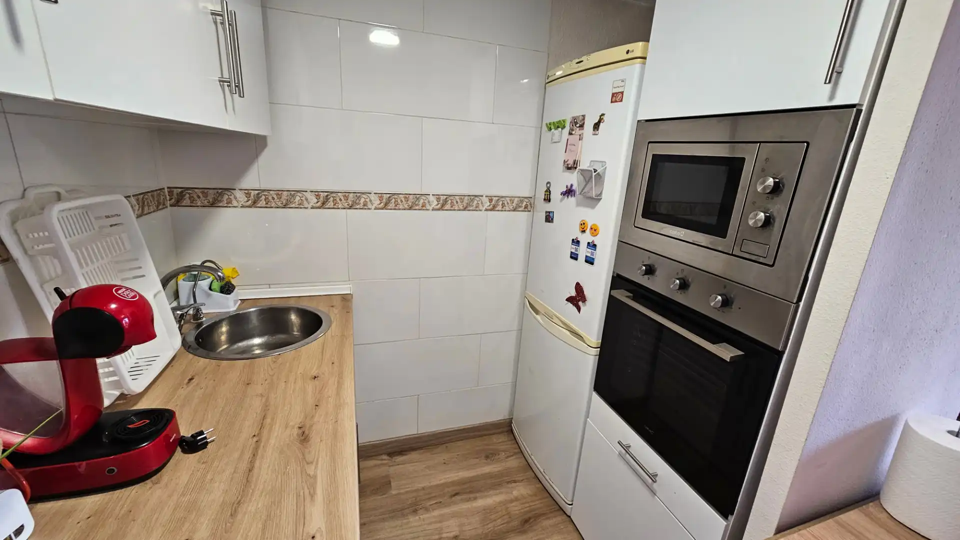 Cocina de Casa adosada en venta en El Campello con Aire acondicionado, Calefacción y Jardín privado