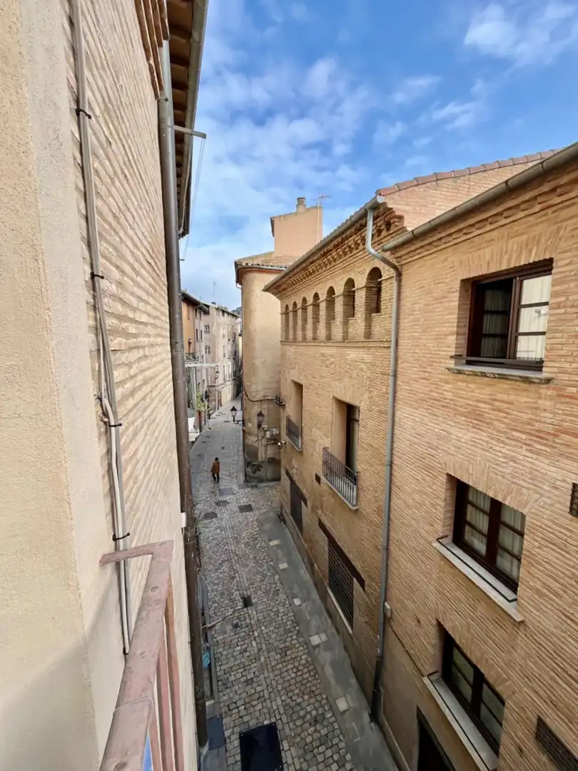 Exterior view of Flat for sale in Tudela  with Heating, Terrace and Storage room