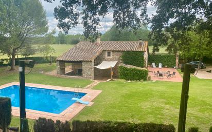 Jardí de Finca rústica en venda en Medinyà amb Jardí privat, Traster i Piscina