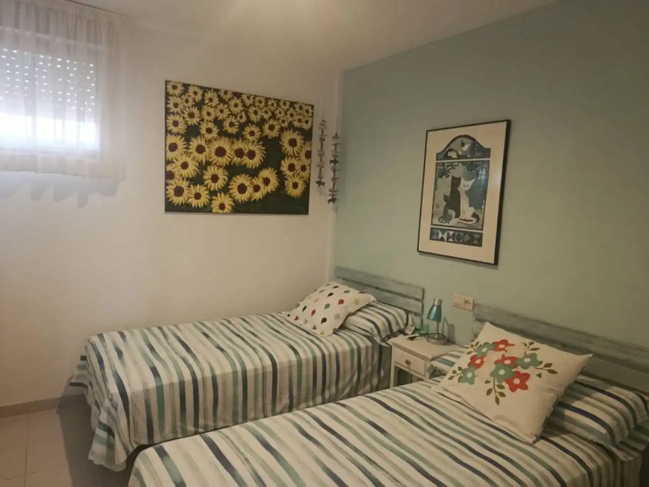Bedroom of Flat for sale in Vinaròs  with Private garden, Terrace and Furnished