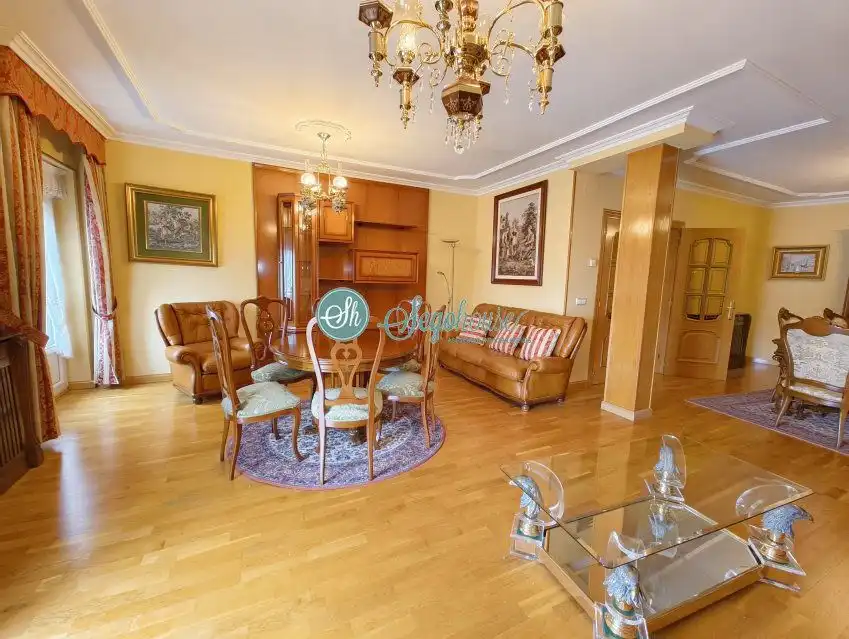 Esszimmer von Wohnung zur Miete in Segovia mit Heizung, Parkett und Möbliert