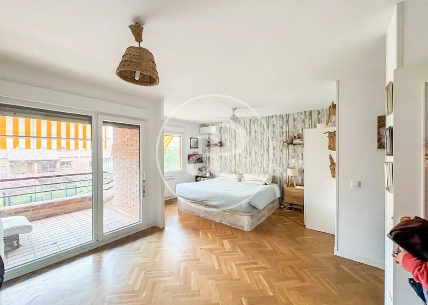 Schlafzimmer von Wohnung zum Verkauf in Majadahonda mit Klimaanlage, Heizung und Privatgarten
