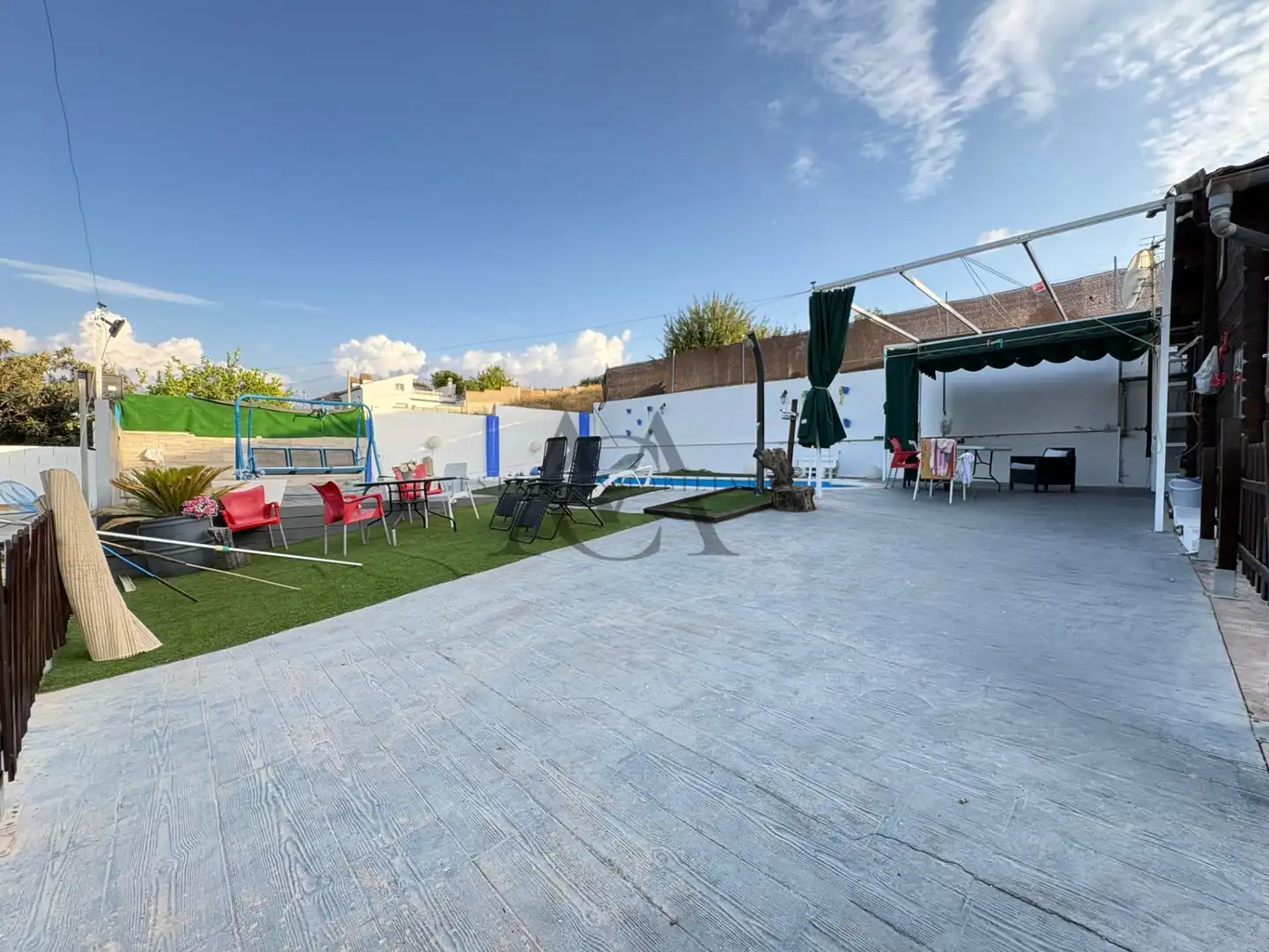 Terraza de Casa o chalet en venta en Las Vegas - Campoaras