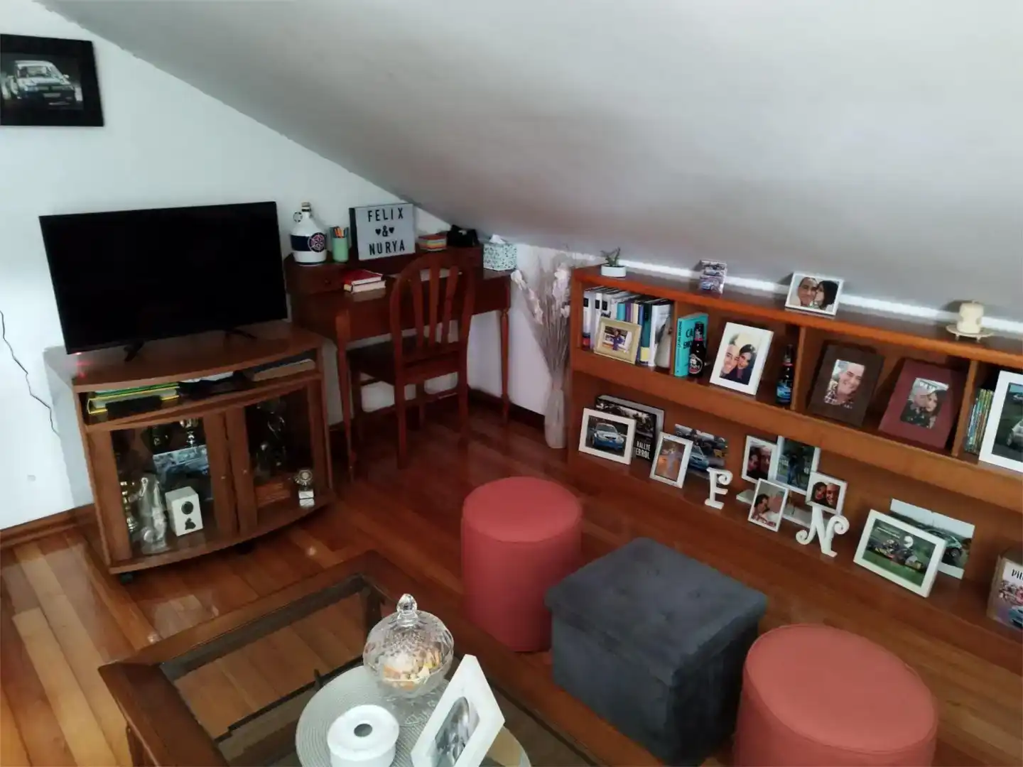 Sala de estar de Casa o chalet en venta en Narón con Balcón