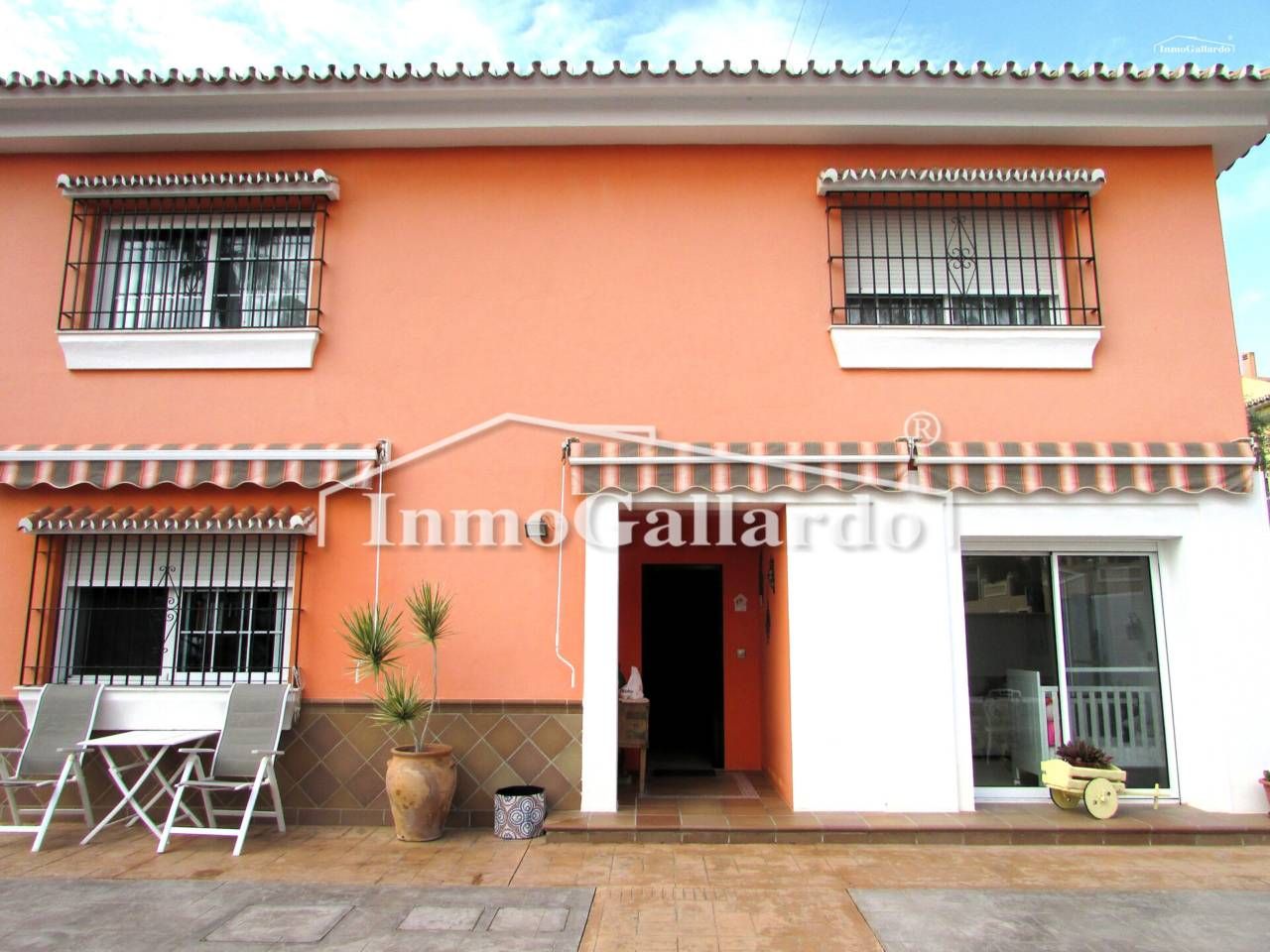 Exterior view of House or chalet for sale in Rincón de la Victoria  with Air Conditioner, Heating and Private garden